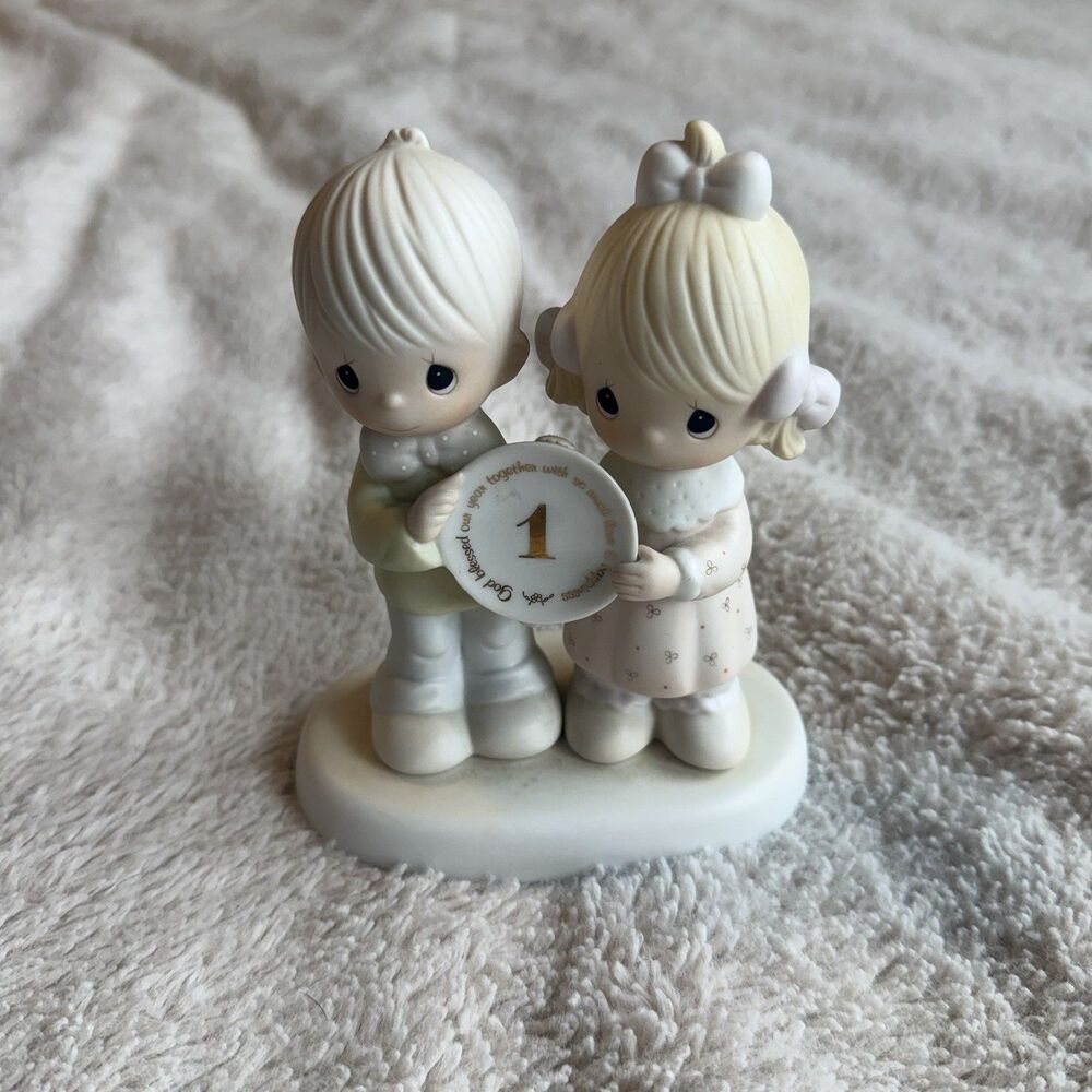 Precious Moments God Blessed Our Year Together 1 Year Anniversary Vintage 1983